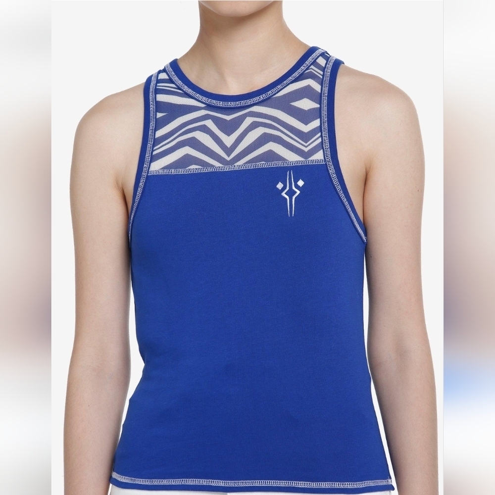 Star Wars Ahsoka Tano Mesh women's Tank Top Plus 4x fits 3x NWT
